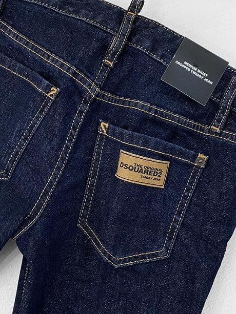 デニムパンツ《MEDIUM WAIST CROPPED TWIGGY JEAN》