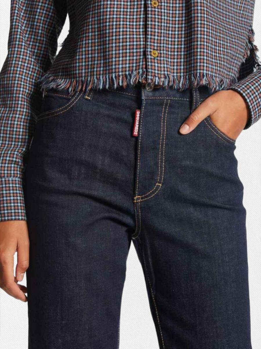 クロップドデニムパンツ《BOSTON JEAN》