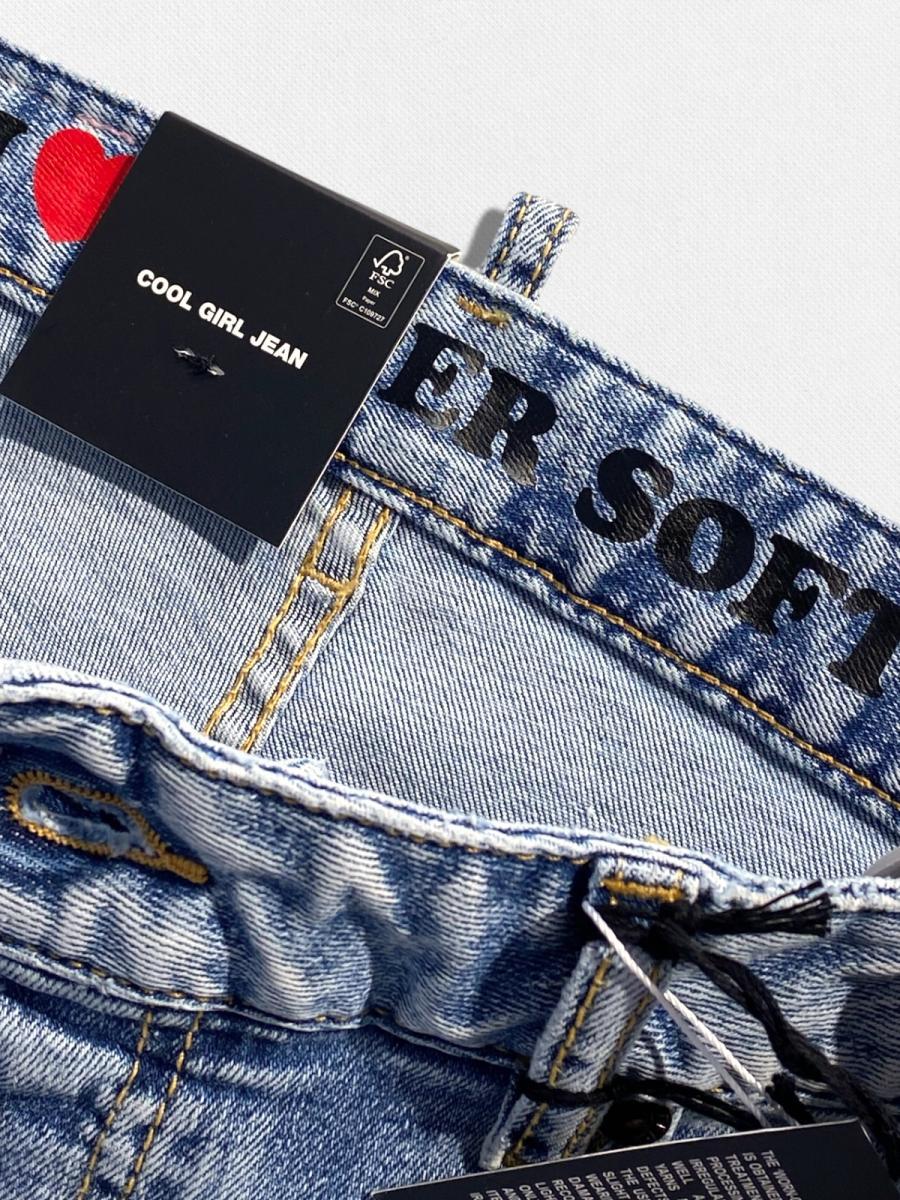 テーパードデニムパンツ《COOL GIRL JEAN》