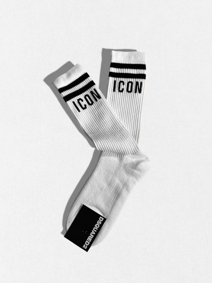 ICONリブ編みソックス