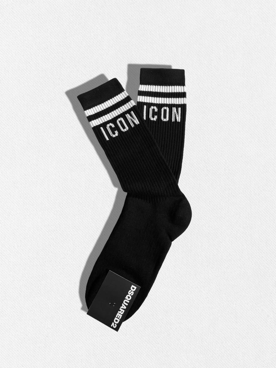 ICONリブ編みソックス