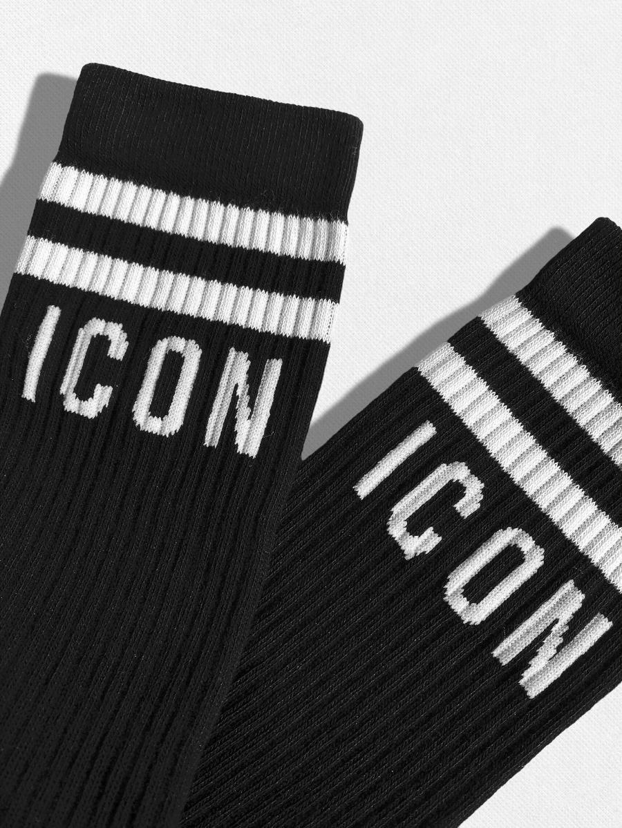 ICONリブ編みソックス