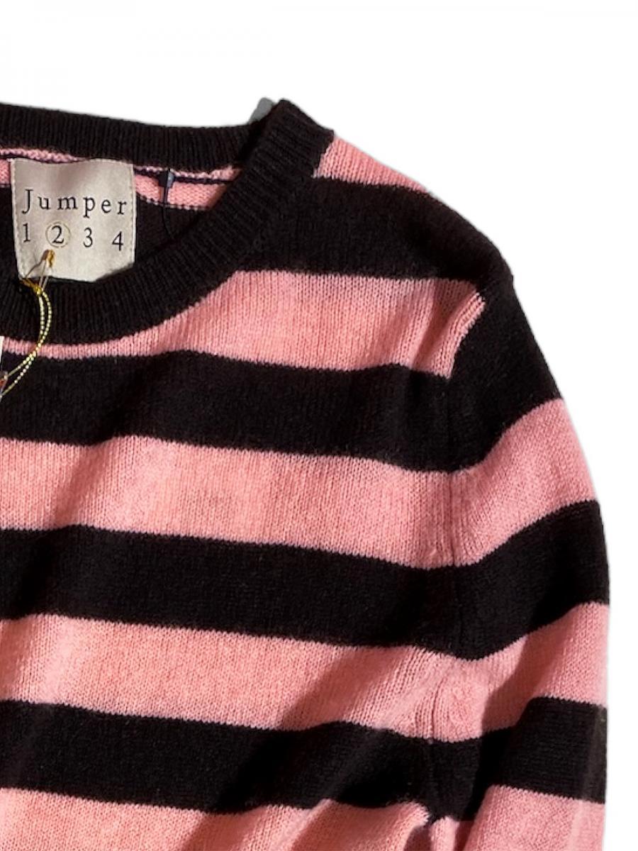 カシミアクルーネックニット