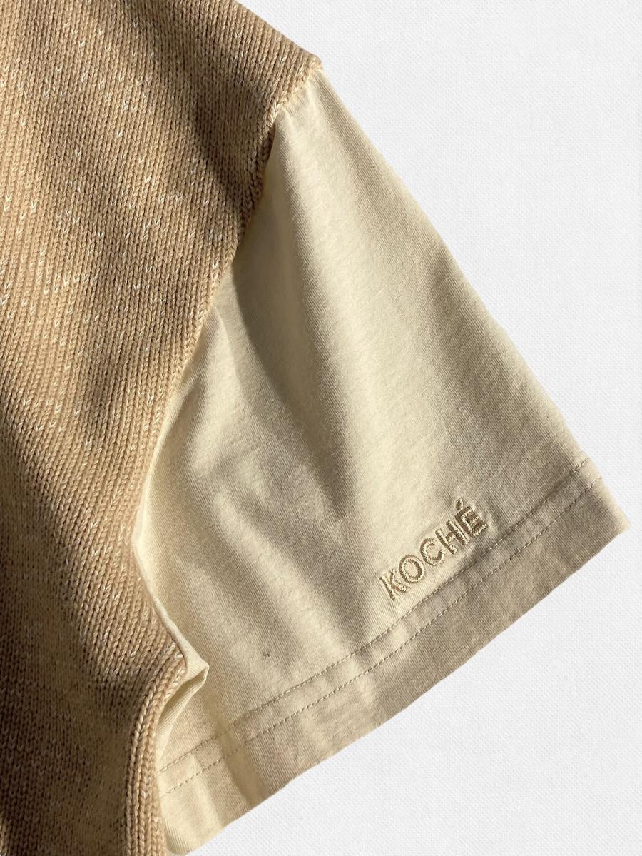 ニットドッキングTシャツ
