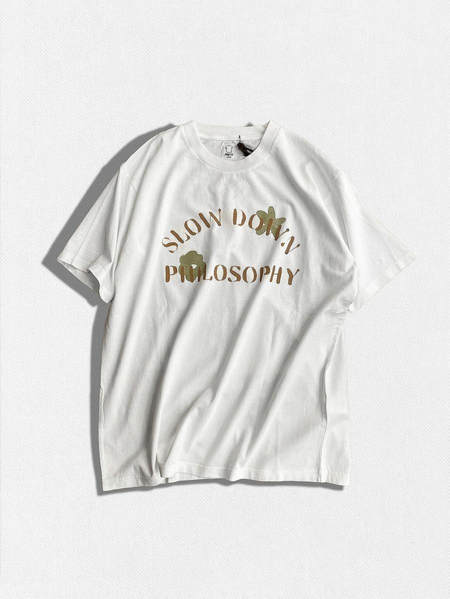 メッセージプリントTシャツ