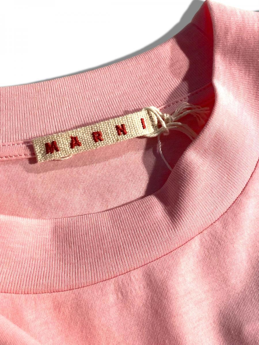 クロップド丈クルーネックTシャツ