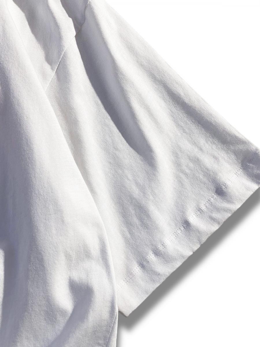 オーガニックコットンクルーネックTシャツ