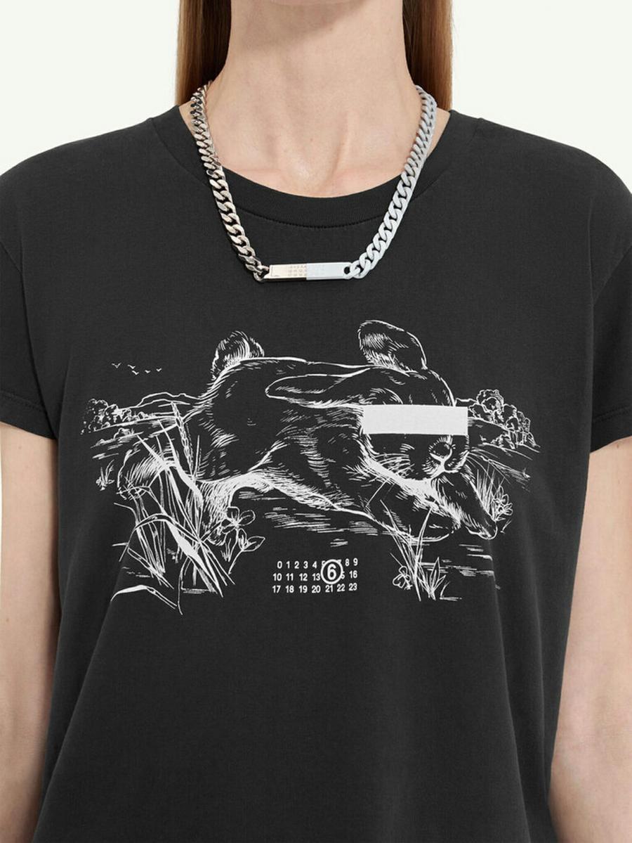 クルーネックTシャツ