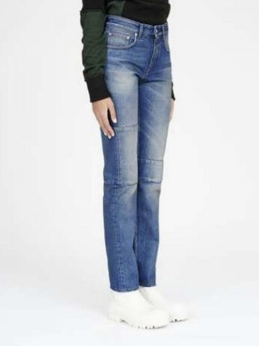 ディストレスドデニムパンツ