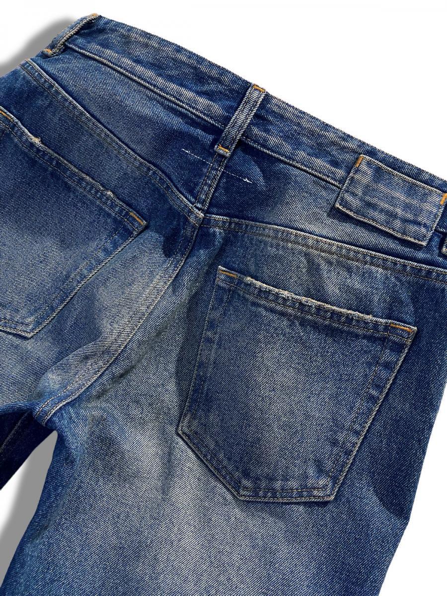 ディストレスドデニムパンツ