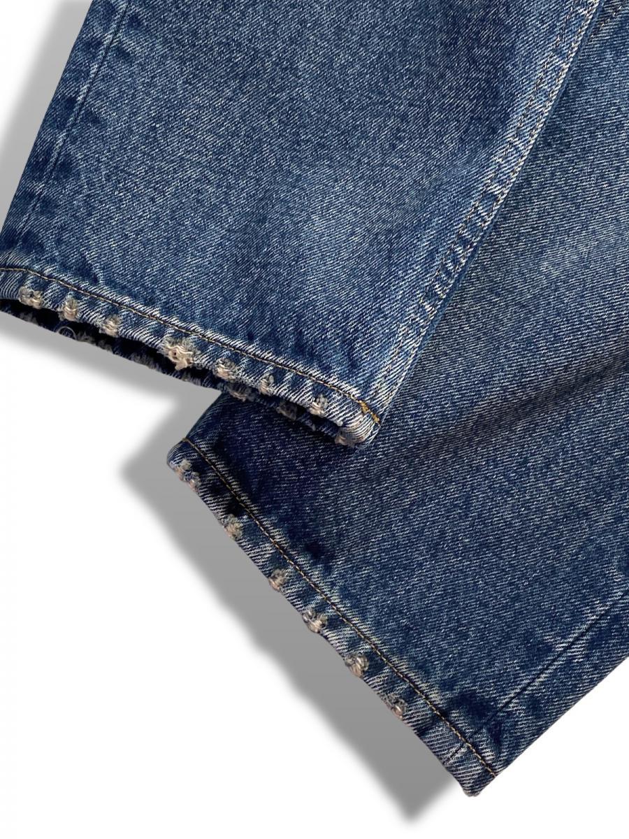 ディストレスドデニムパンツ