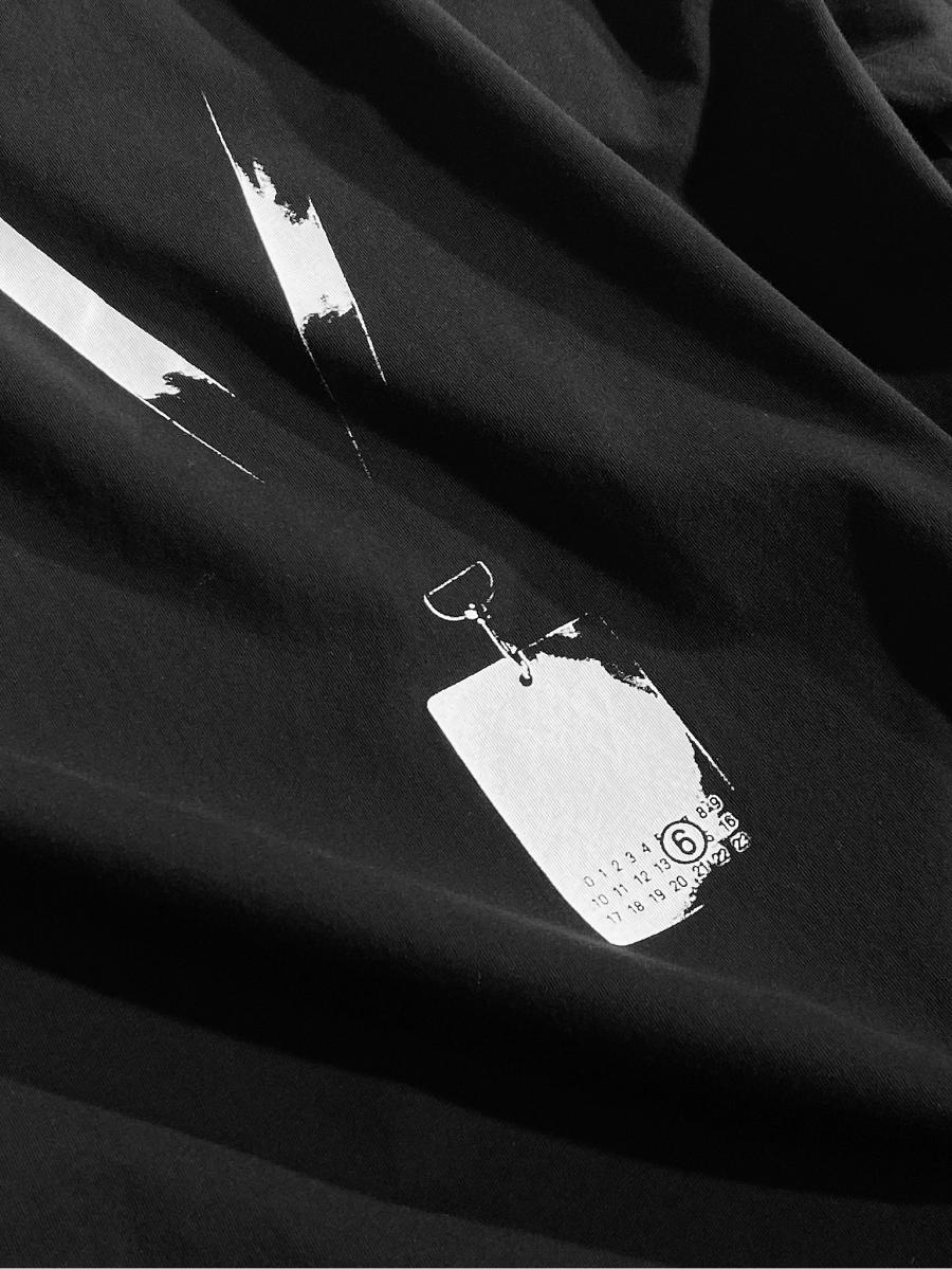 プリントクルーネックＴシャツ