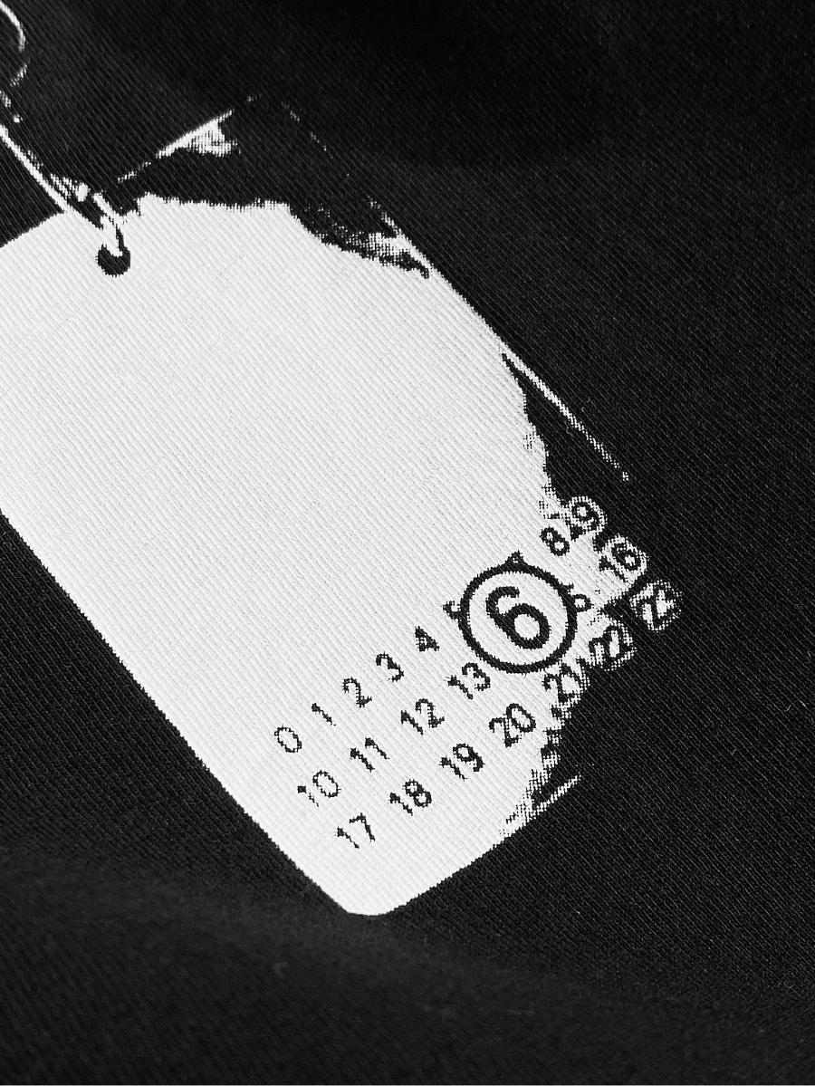 プリントクルーネックＴシャツ