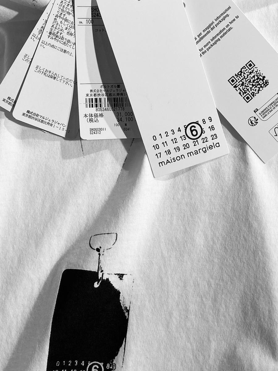 プリントクルーネックＴシャツ