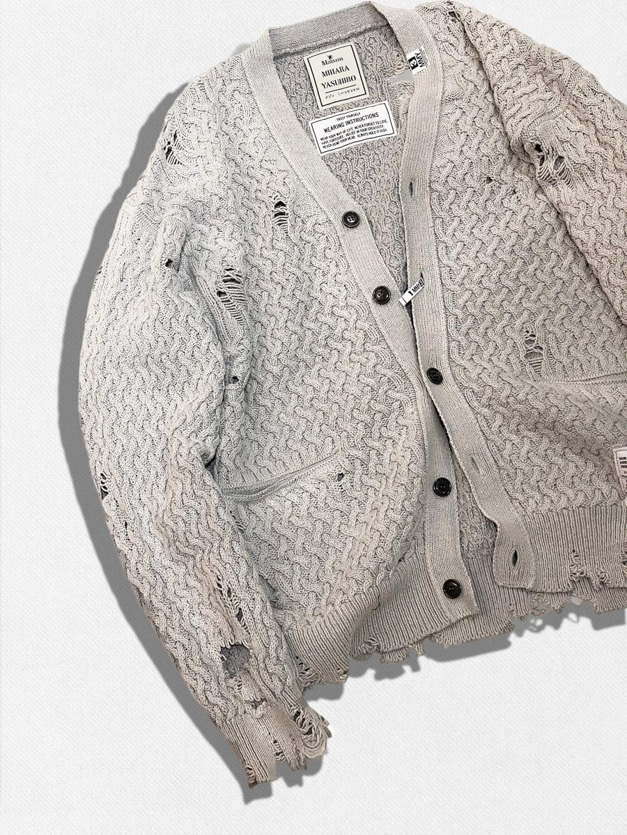 サンフェードデストロイカーディガン