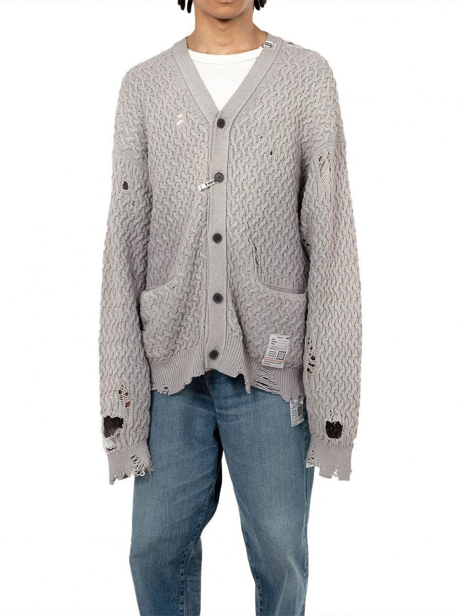 サンフェードデストロイカーディガン