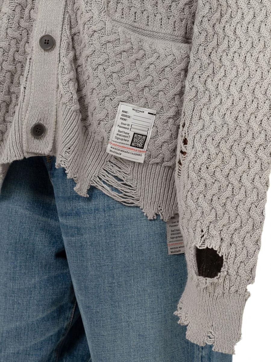 サンフェードデストロイカーディガン