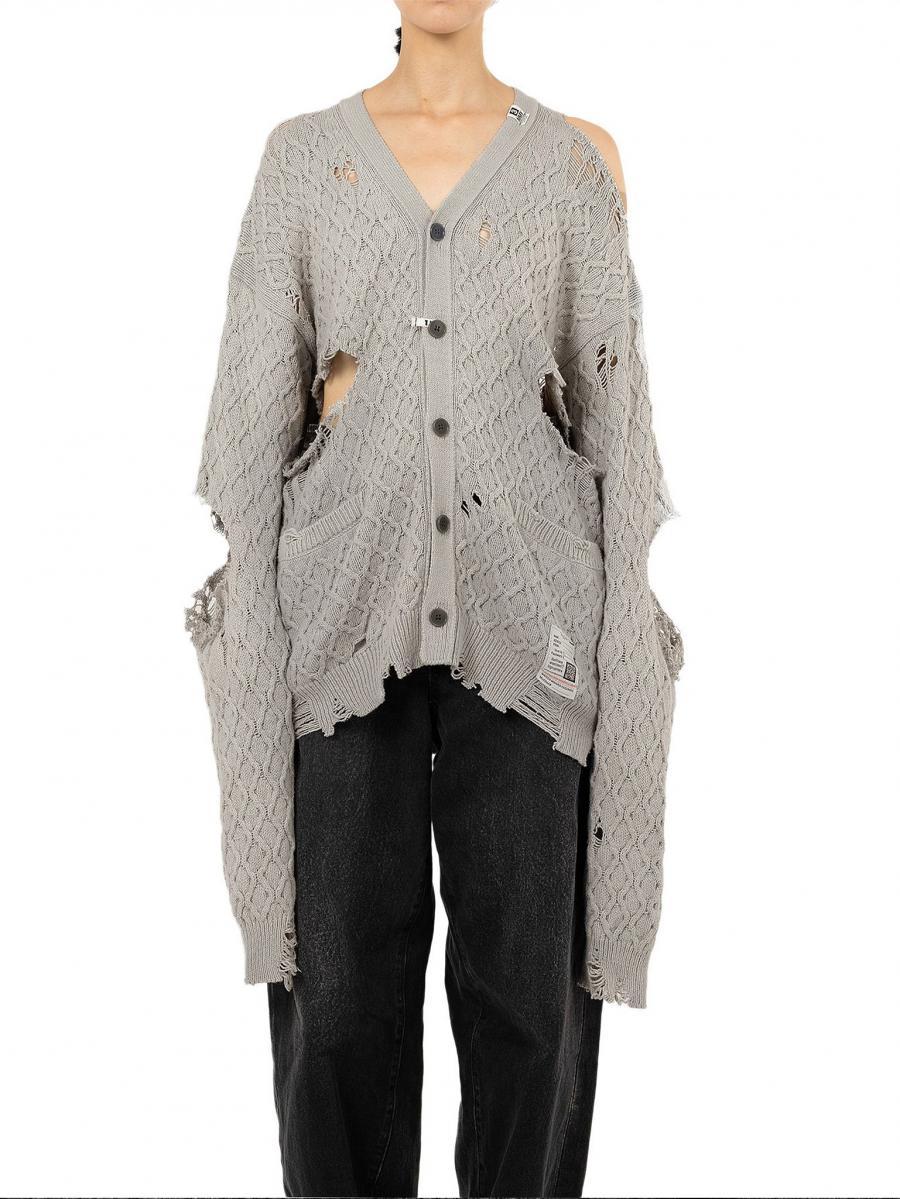 サンフェードデストロイカーディガン