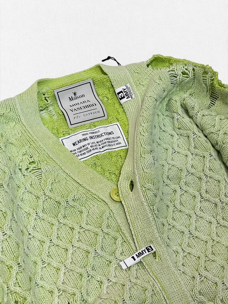 サンフェードデストロイカーディガン