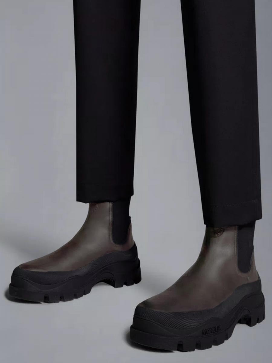 サイドゴアレザーブーツ