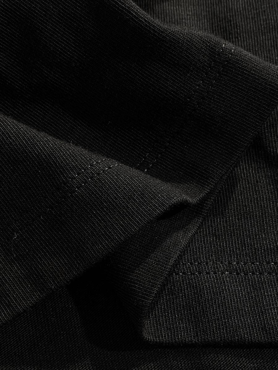 アイコンワッペン付きクルーネックTシャツ