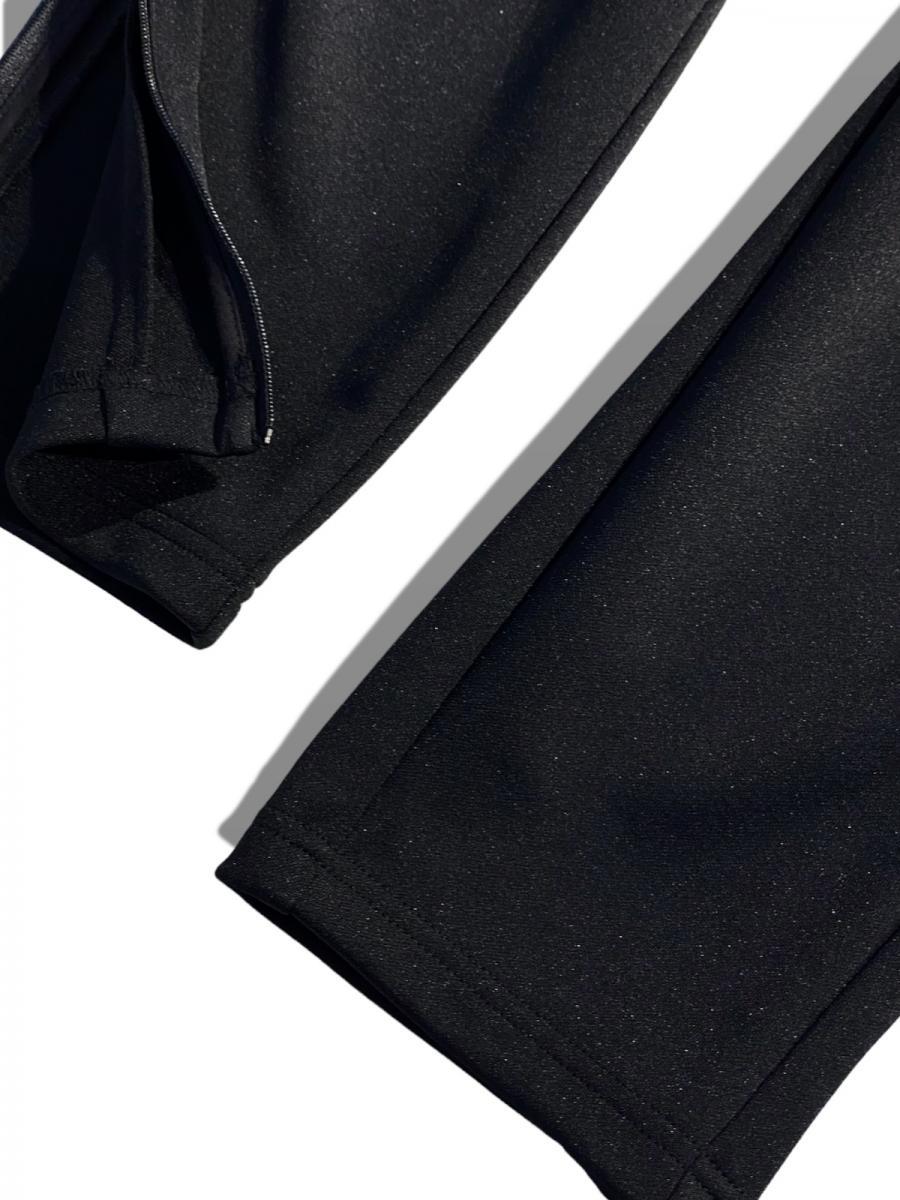 ワッペン付きジャージーリラックスパンツ