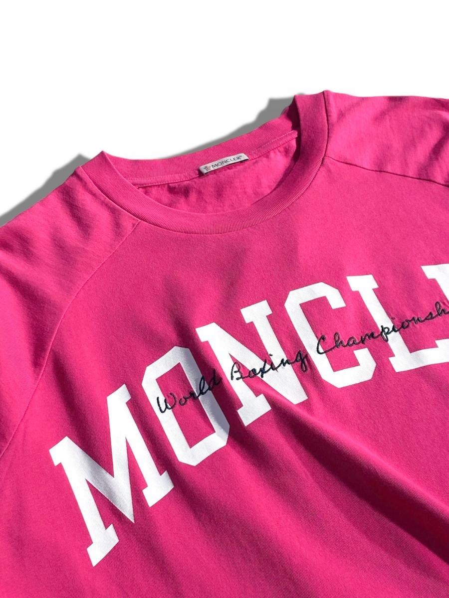 ロゴプリントクルーネックTシャツ