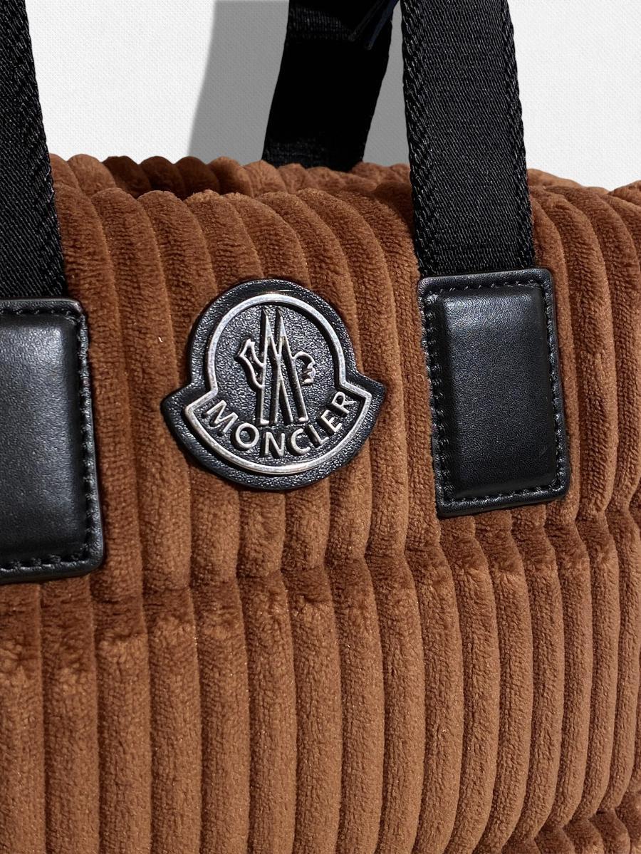 コーデュロイダウンミニトートバッグ