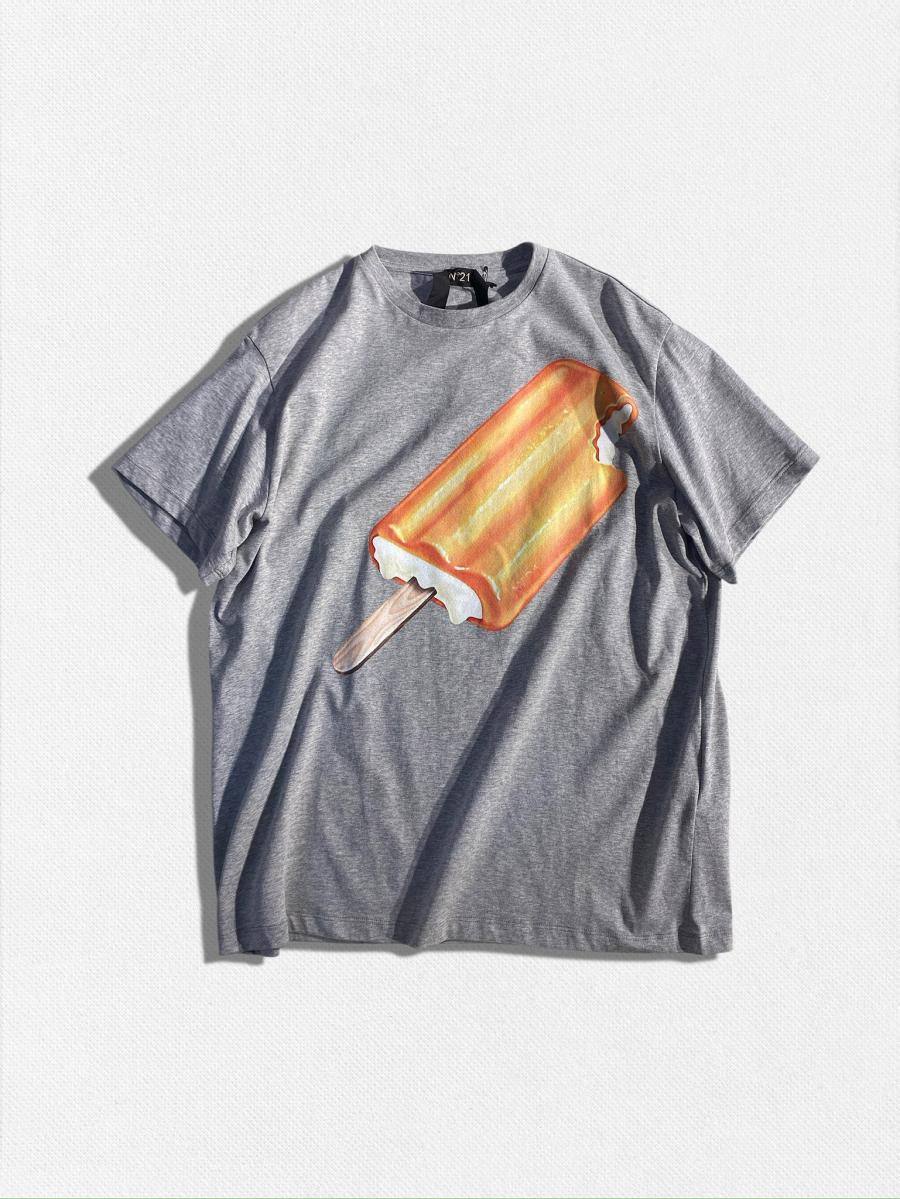 クルーネックTシャツ