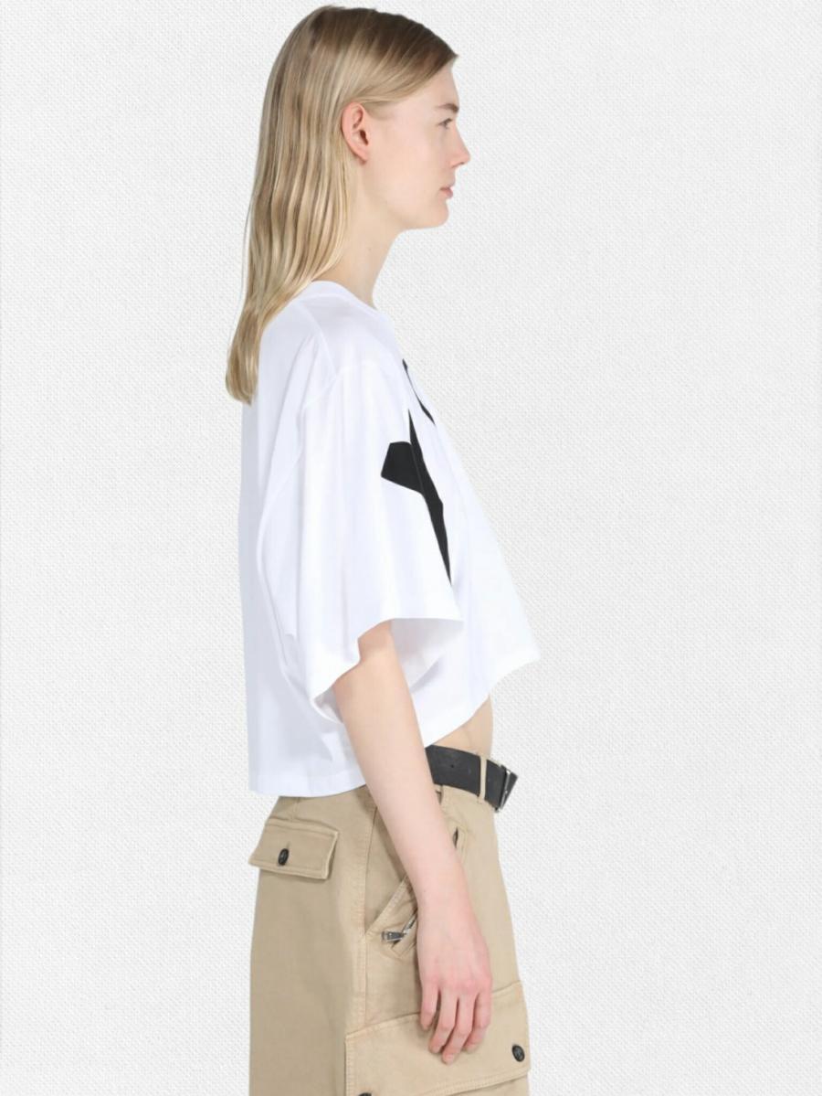 オーバーフィットクルーネックTシャツ