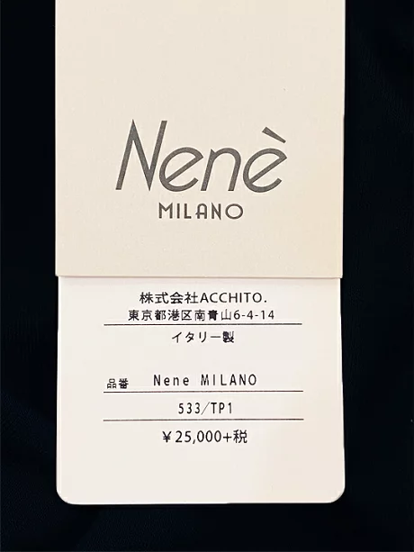 Nenè Milano×Studio Route 134ミラノジャージ ワイドパンツ