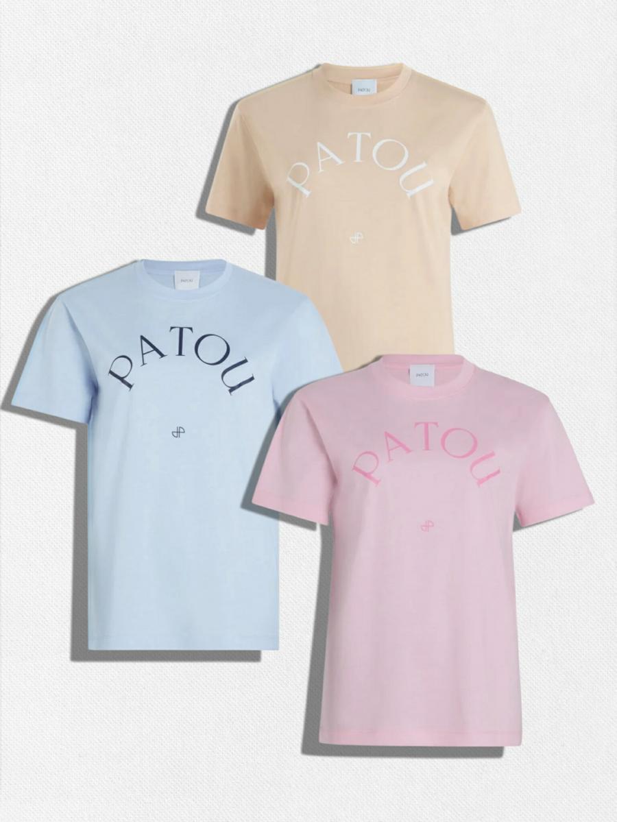 ロゴクルーネックTシャツ