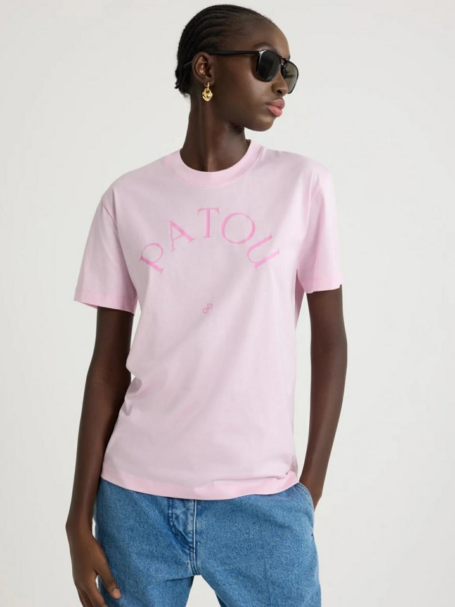 ロゴクルーネックTシャツ