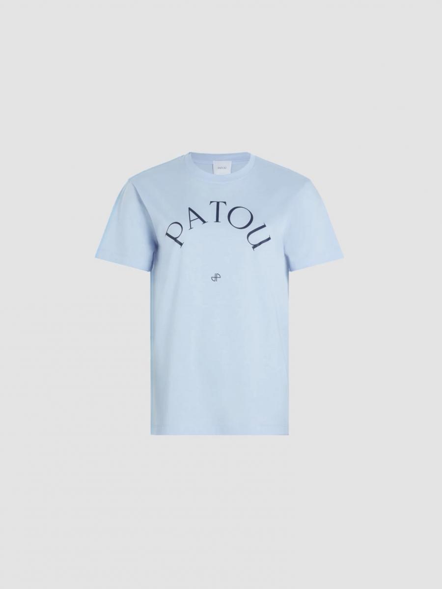 ロゴクルーネックTシャツ