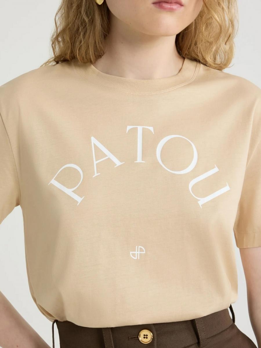 ロゴクルーネックTシャツ