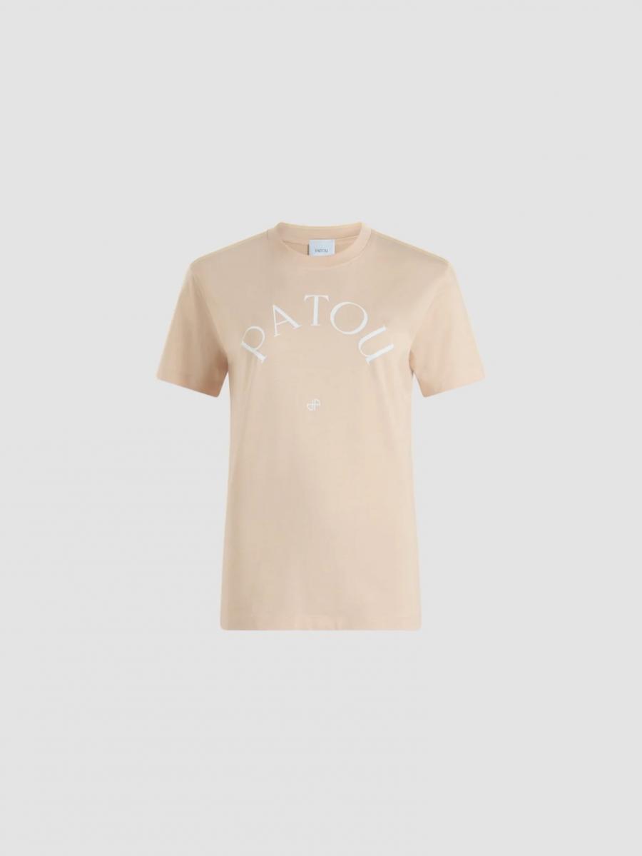 ロゴクルーネックTシャツ
