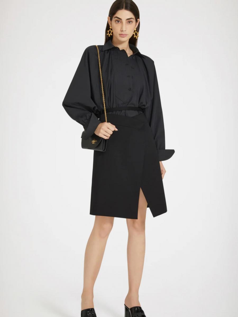 パフスリーブトップス