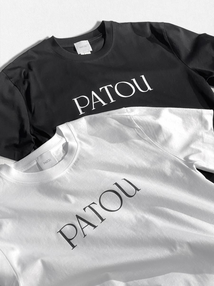 ロゴクルーネックTシャツ