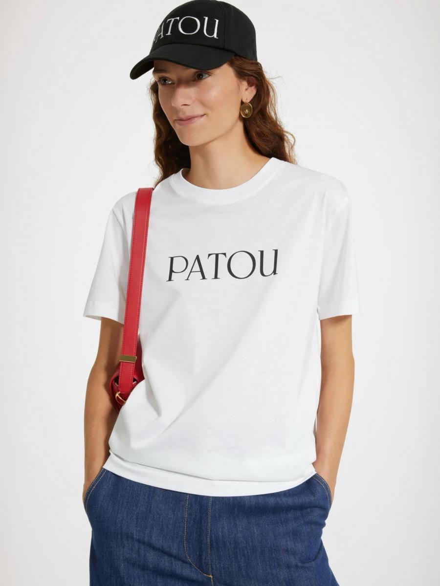 ロゴクルーネックTシャツ