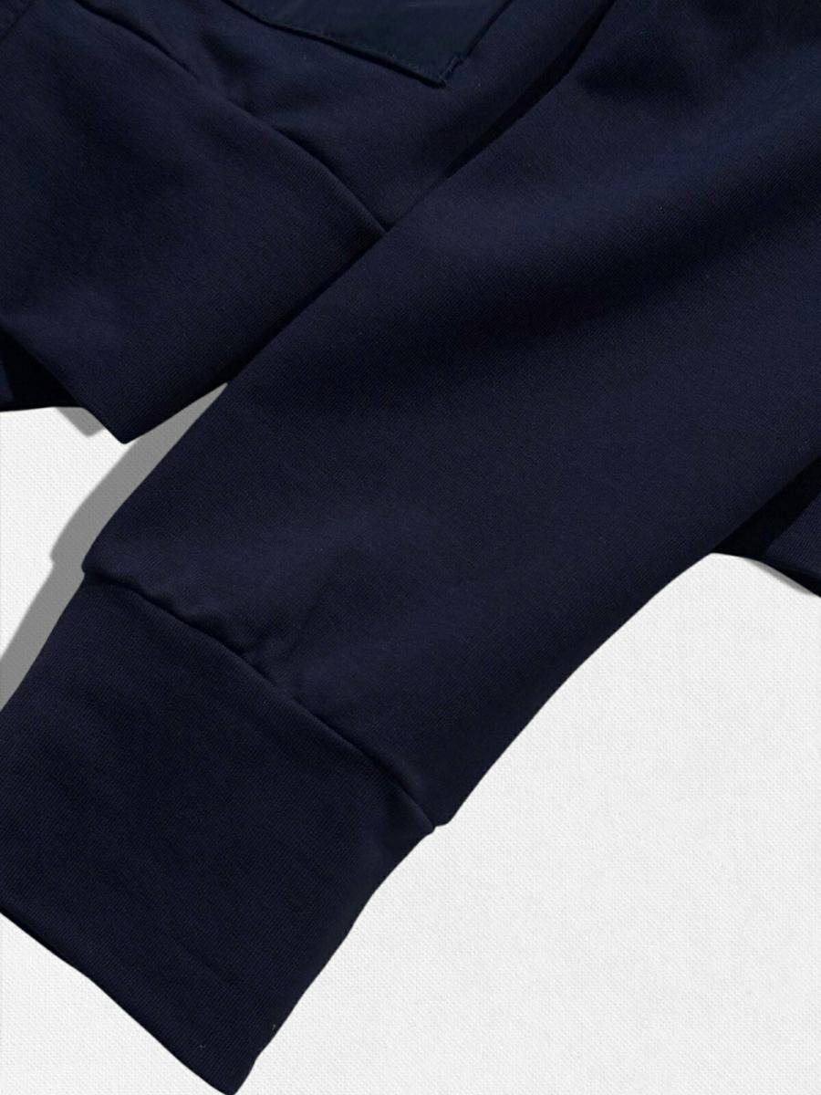 ダブルジップスウェットパーカー