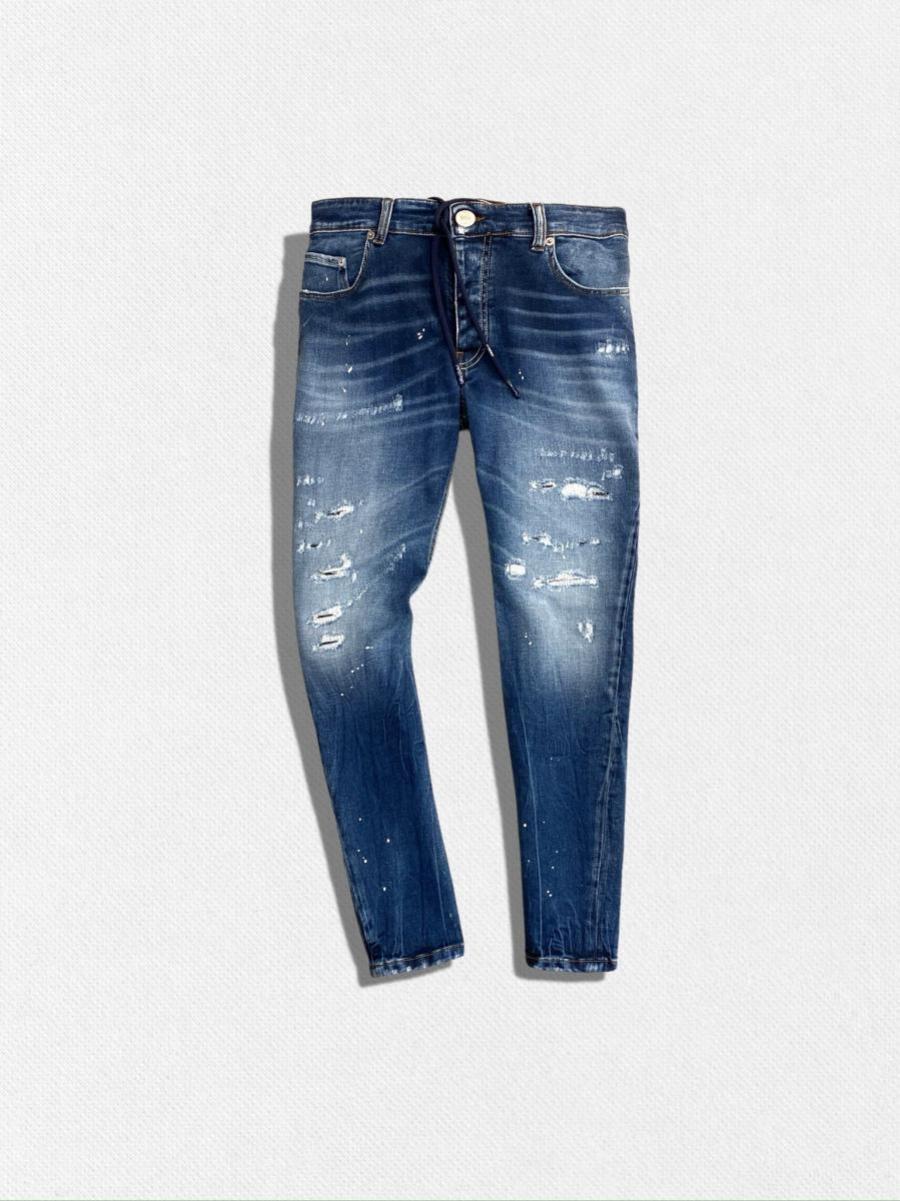 ハイパーストレッチデニットパンツ