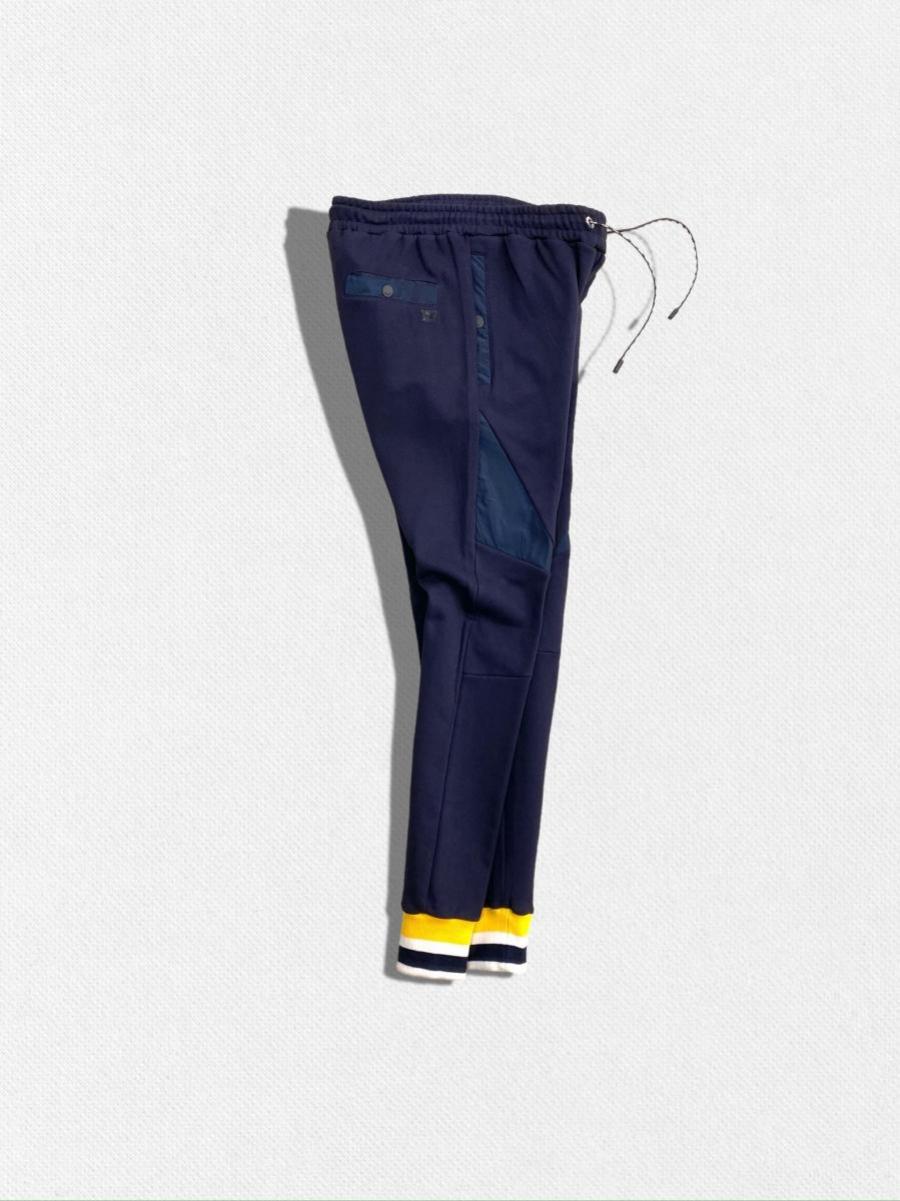 リブラインデザインスウェットパンツ