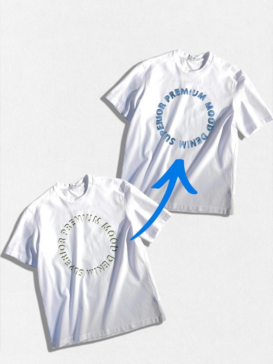 クルーネックTシャツ