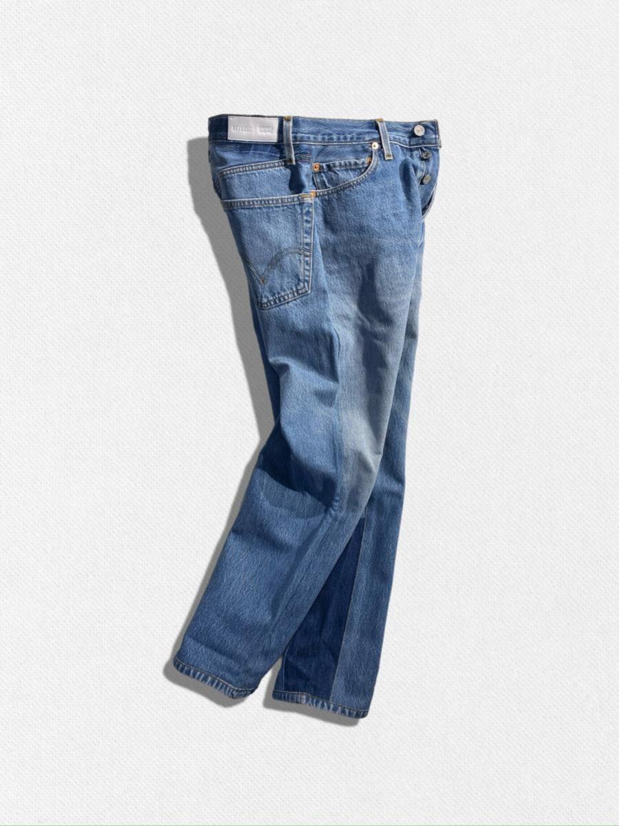 ワイドフィットデニムパンツ