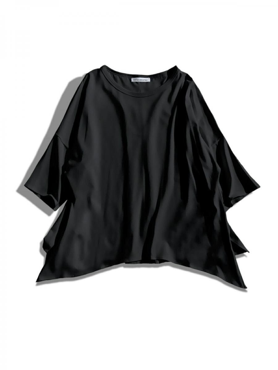 ハーフスリーブクルーネックTシャツ