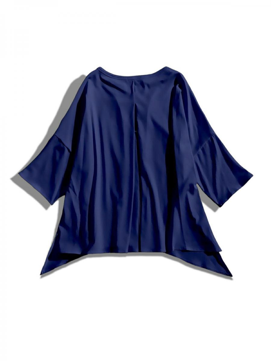 ハーフスリーブクルーネックTシャツ