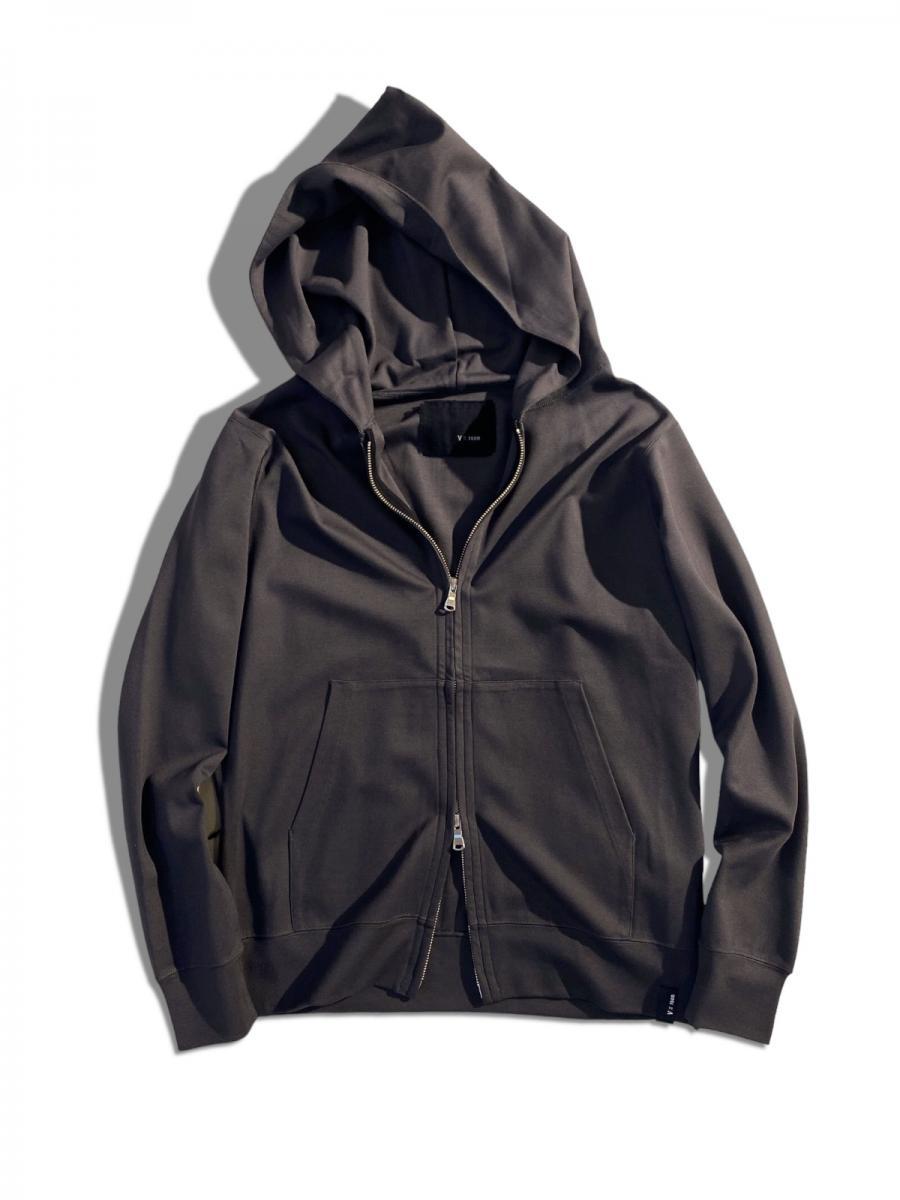ロングスリーブダブルジップパーカー