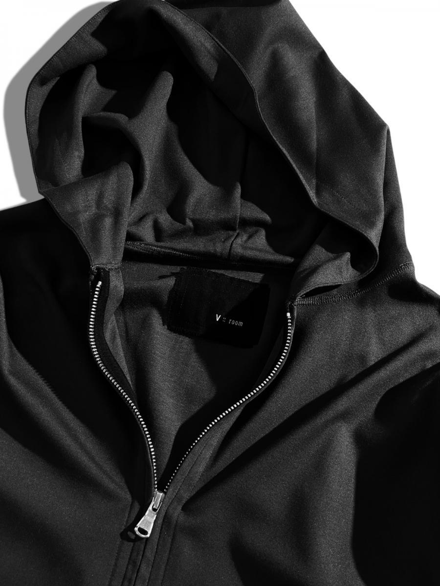 ロングスリーブダブルジップパーカー