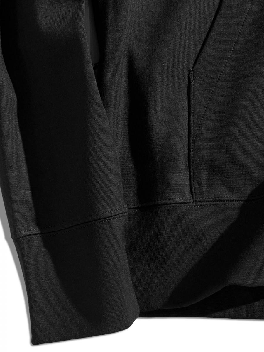 ロングスリーブダブルジップパーカー