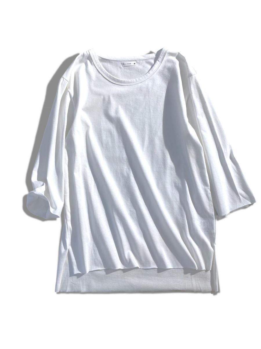 オーガニックコットン7分袖Tシャツ（2PACK）